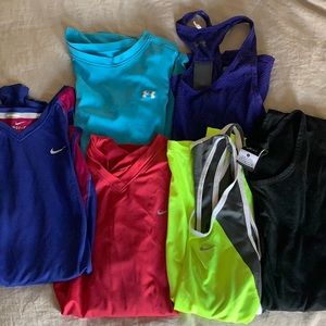 Nike/Under Armour Dry Fit Lot